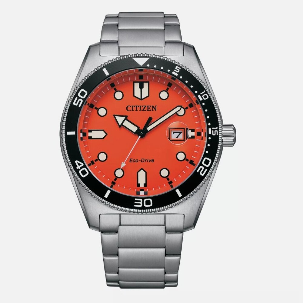 NEW Citizen Orange 43mm Indicator Watch
